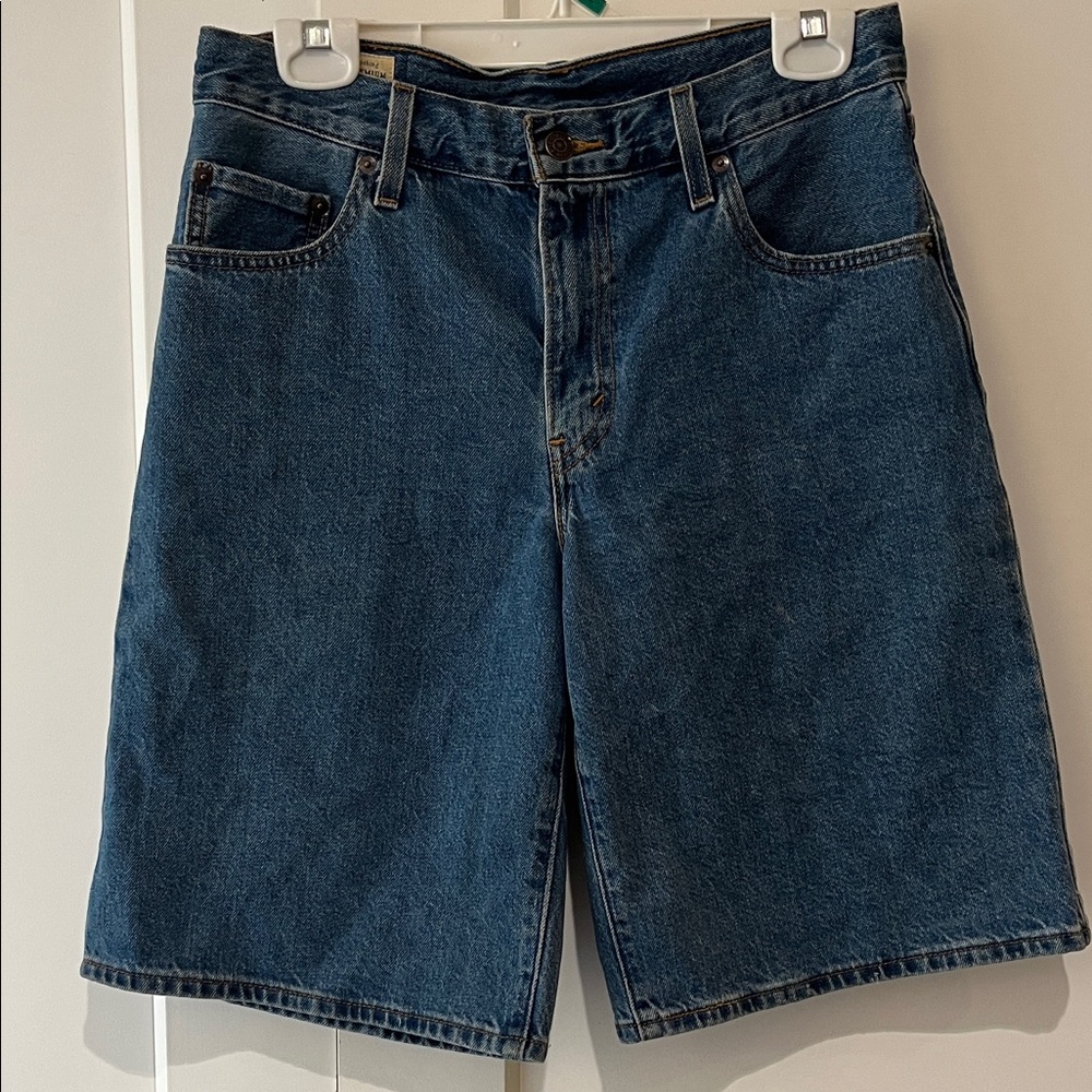 Men’s Waist 26 Levi’s Premium San Francisco Blue Denim Jean Shorts